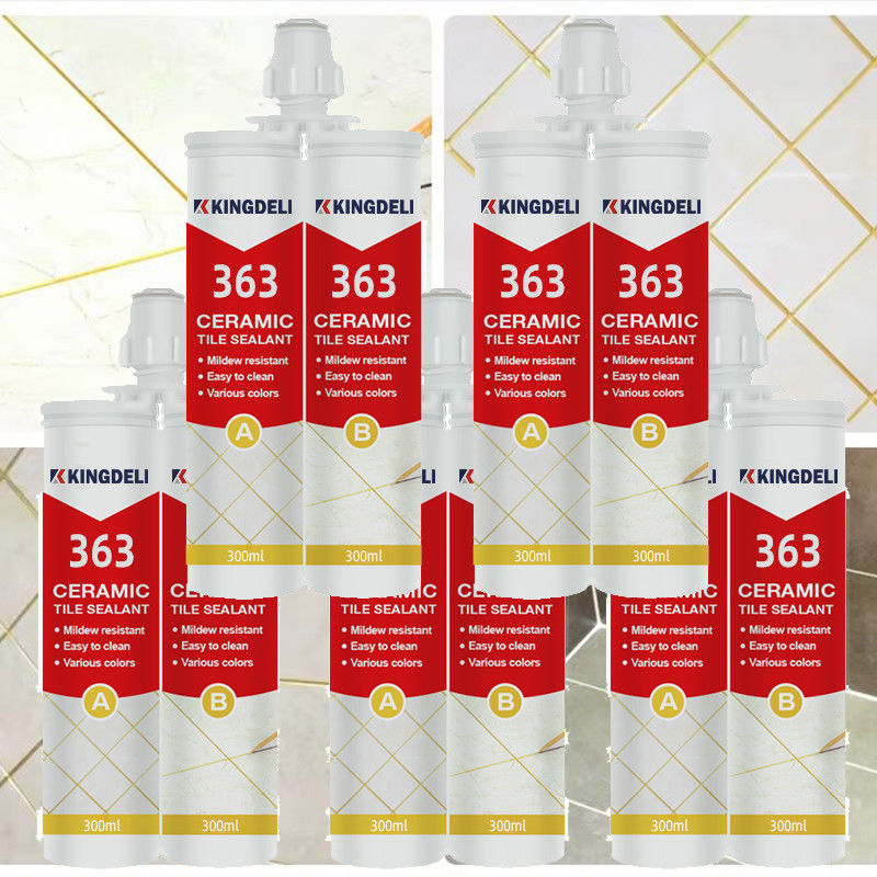 Altın Glitter İki Bölüm Epoxy Grout Sealer Caulk Kelepçe Kanıtı Tile Gap Doldurma için